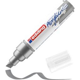 EDDING 5000SI - Acrylic marker, 5 mm-10 mm, silver