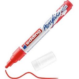 EDDING 5100RT - Acrylic marker, 2 mm-3 mm, traffic red
