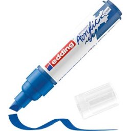 EDDING 5000BL - Acrylic marker, 5 mm-10 mm, gentian blue