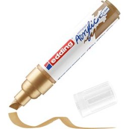 EDDING 5000GO - Acrylic marker, 5 mm-10 mm, rich gold