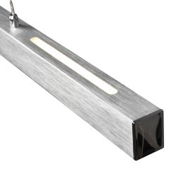 Reality Leuchten Paros LED hanging light, switch dimmer aluminium