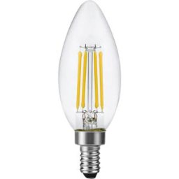 SCHIEFER LIGHTING SCHI LX129147027 - LED bulb E14, 4.4 W, 470 lm, 2700 K, filament, dimmable