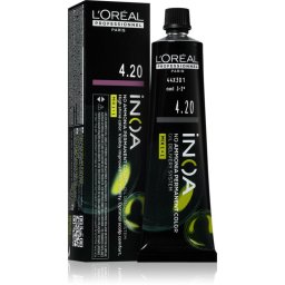 L’Oréal Professionnel Inoa Permanent Hair Dye ammonia-free shade 4.20 60 ml