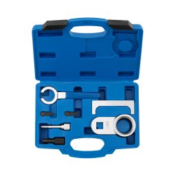 Timing belt tool / camshaft adjustment tool - 7 pcs. - universal for diesel engines of VW LT / Crafter / Transporter