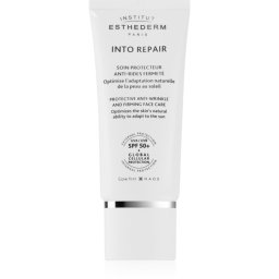 Institut Esthederm Into Repair Protective And Anti-Wrinkle Creme SPF 50+ Protective Face Cream for Sun-Sensitivity SPF 50+ 50 ml