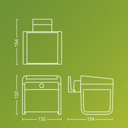 Philips LED solar outdoor wall light Ezra UE, plastic, IP44