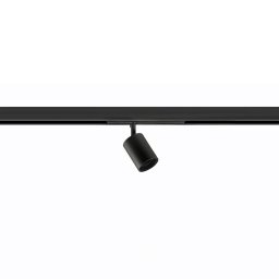 Ivela Nanoperfetto track spotlight, black, PWM, 48 V, 38°, 3,000 K