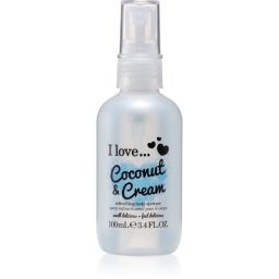 I Love Coconut & Cream Refreshing Body Spray 100 ml