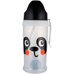 Canpol babies BabiesBoo Sport Cup Sports Bottle with straw with weight Panda 350 ml