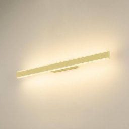 SLV LED bathroom wall light One Linear, 70 cm, brass-coloured