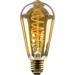 BLULAXA 44981 - LED FlexFilament ST64, E27, 380 lm, 4.8 W, 2200 K