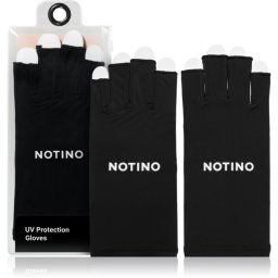 Notino Nail Tools UV Protection Gloves UV-protective gloves Black 1 pc