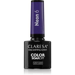 Claresa SoakOff UV/LED Color Neon Gel Nail Polish shade 6 5 g
