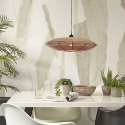 GOOD & MOJO Tanami pendant light, natural, Ø 55 cm
