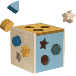 Petite&Mars Wood of Mars Gravity activity puzzle toy wooden 12m+ Cosmic Blue 1 pc