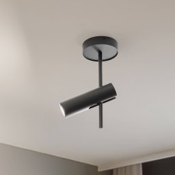 SIGMA Leda 1 downlight, olive green, 1-bulb, steel, height 34 cm