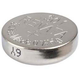 RENATA 301 - Renata, silver oxide, 130 mAh, 11.6 x 4.2 mm