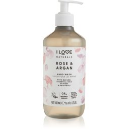 I Love Naturals Rose & Argan Hand Soap 500 ml
