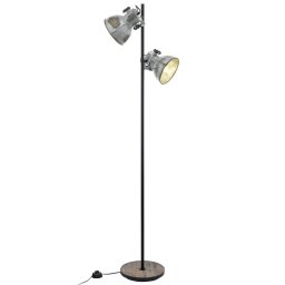 EGLO Two-bulb Barnstaple floor lamp