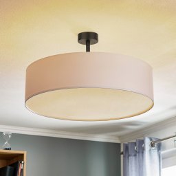 TK Lighting Rondo ceiling light with spacing, white Ø 60cm