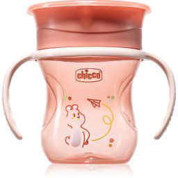 Chicco 360 Perfect X 12m+ training cup with handles Pink 200 ml