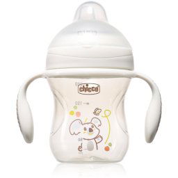 Chicco Transition Cup 4m+ training cup with handles Grey 200 ml