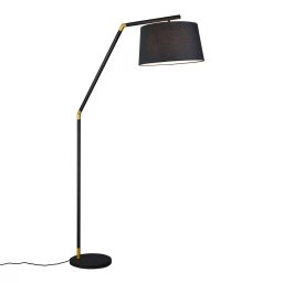 Trio Lighting Tracy floor lamp, black