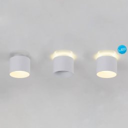 Näve LED downlight Trimes, Ø 11.5 cm, white, CCT, step-dimmable