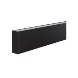 Hera Intero-Line LED wall lamp, black, 120 cm, aluminium, CCT up/down