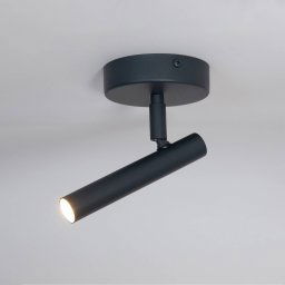 SIGMA Sopel wall light, anthracite, 1-bulb, steel, height 15 cm