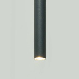 SIGMA Sopel 1 pendant light, anthracite, 1-bulb, steel, Ø 5 cm