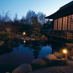 SLV Rusty 40 pillar lamp, rust-coloured, steel, height 40 cm