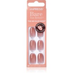KISS imPRESS Bare but Better False Nails self-adhesive Charmer 30 pc