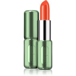 Clinique Pop™ Longwear Lipstick Shine Shiny Lipstick shade Flame Pop 3.9 g