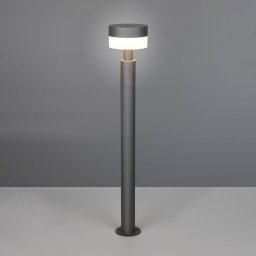 Trio Lighting Mackenzie LED path light, height 95 cm, anthracite, cast aluminium