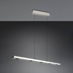 Trio Lighting LED hanging light Graham, nickel, metal, up/down, CCT, dimmer