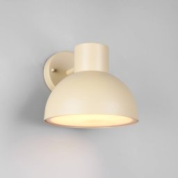Trio Lighting Elbe outdoor wall light, sand beige, die-cast aluminium, E27