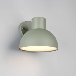 Trio Lighting Elbe outdoor wall light, green, die-cast aluminium, E27