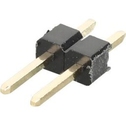 BKL 10120914 - Pin header 2,54mm 1x2 H=11,6 straight