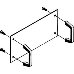 FISCHER ELEKTRONIK BGT 0384 7ME - 1 set of device handles for BGT 384-xxx