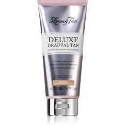 Loving Tan Deluxe Gradual Tan Nourishing Body Milk for deeper tan shade Medium 150 ml