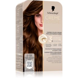 Schwarzkopf Creme Supreme Permanent Hair Dye shade 6-68 Caramel Dark Blonde 60 ml