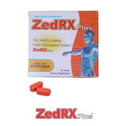 ZedRX Plus™ - Penis Enlargement Pills - 1 Box - 60 Tablets !