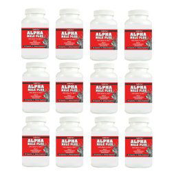 ALPHA MALE PLUS - Sexual Performance Enhancer - 12 Bottles