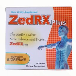 ZedRX Plus™ - Penis Enlargement Pills - One Box - 60 Tablets (Premium Brand)