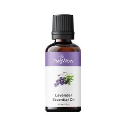 FragWowLuxurious 100% Pure Therapy Grade Lavender Oil for Hair, Perfumes, Soap, Aromatherapy, and Massage 50 ML