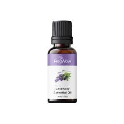 FragWowLuxurious 100% Pure Therapy Grade Lavender Oil for Hair, Perfumes, Soap, Aromatherapy, and Massage 30 ML