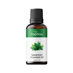 FragWowSpearmint Oil: Enjoy the Energizing Aroma and Digestive Benefits of 100% Pure Mentha Spicata Oil 50 ML