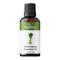 FragWowPure Lemongrass Oil - 100% Natural and Therapeutic Grade 100 ML