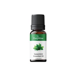 FragWowSpearmint Oil: Enjoy the Energizing Aroma and Digestive Benefits of 100% Pure Mentha Spicata Oil 15 ML